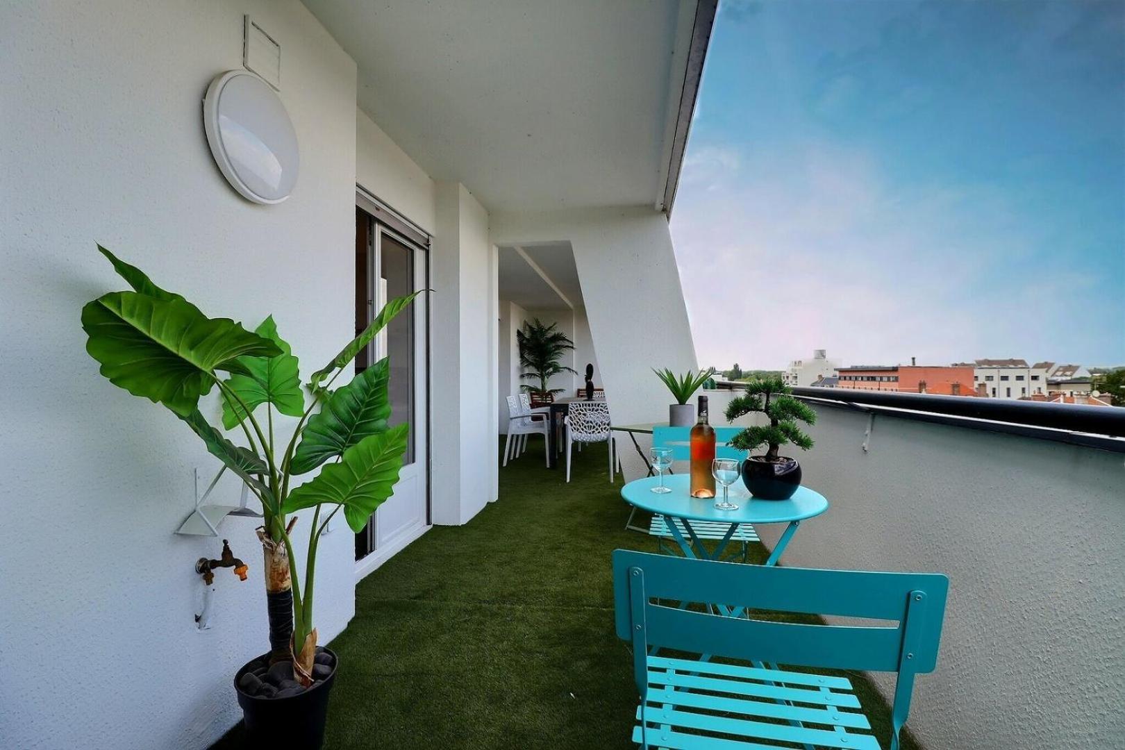 Nid D'Aigle - Terrasse - Vue Ville - Mon Groom Troyes Kültér fotó