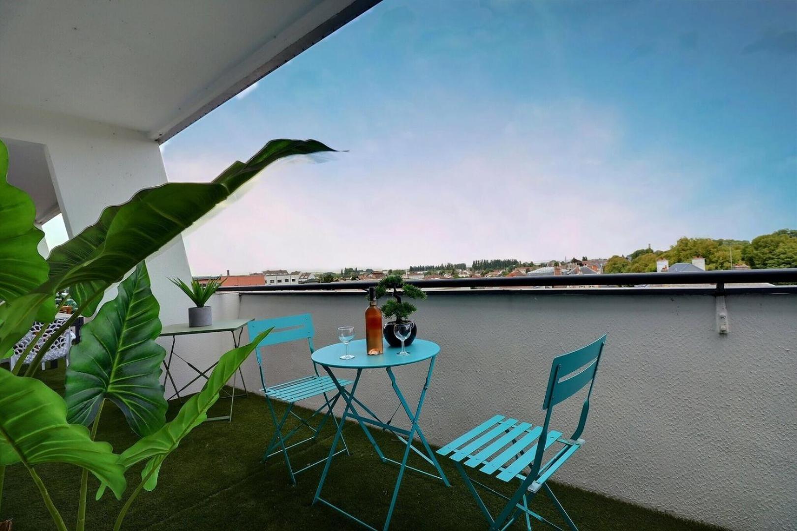 Nid D'Aigle - Terrasse - Vue Ville - Mon Groom Troyes Kültér fotó